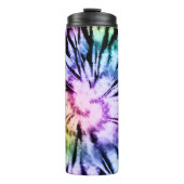 Gefärbte Krawatte Thermosbecher (Vorderseite)