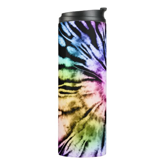 Gefärbte Krawatte Thermosbecher (Nach links gedreht)