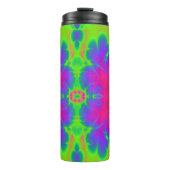Gefärbte Krawatte Thermosbecher (Vorderseite)