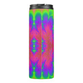 Gefärbte Krawatte Thermosbecher (Rückseite)