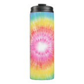 Gefärbte Krawatte Thermosbecher (Vorderseite)