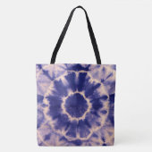 Gefärbte Krawatte Tote Bag Tasche (Vorderseite)