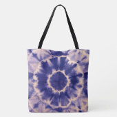 Gefärbte Krawatte Tote Bag Tasche (Rückseite)