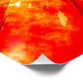 Gefärbte Krawatte trifft Wasserfarbe Poster (Ecke)