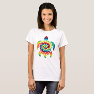 Gefärbte Krawatte Turtle T-Shirt