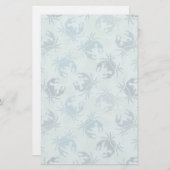 Gefärbte Krawatte von Krabben Briefpapier (Vorne/Hinten)