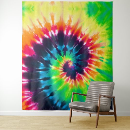 Gefärbte Krawatte Wandteppich (Beispiel)