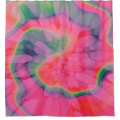 Gefärbte Krawatte Watermelon Duschvorhang (Vorderseite)