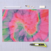 Gefärbte Krawatte Watermelon Seidenpapier (Handwerk)