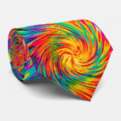 GEFÄRBTE KRAWATTE WIND ABSTRAKT (Gerollt)