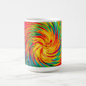 GEFÄRBTE KRAWATTE WIND ABSTRAKT KAFFEETASSE (Mittel)
