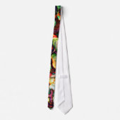 Gefärbte Krawatte Wirkung Abstrakter Kunst (Rückseite)