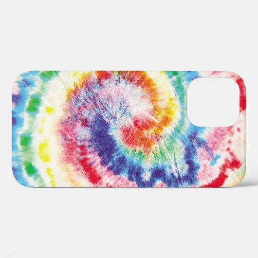 Gefärbte Krawatte wirl. Nahtloses Zehnenmuster. Fa Case-Mate iPhone Hülle (Rückseite (Horizontal))