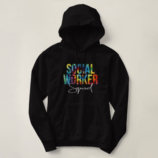 Gefärbte Krawatte "Women" am Tag des Aufwertungsta Hoodie (Design vorne)