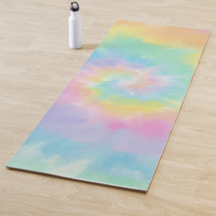 Gefärbte Krawatte Yoga Yogamatte