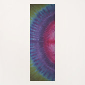 Gefärbte Krawatte Yogamatte (Vorderseite)