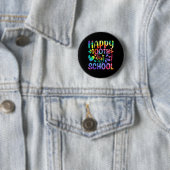 Gefärbte Krawatte zum 100. Schullehrertag Button (Beispiel)