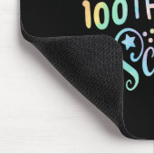 Gefärbte Krawatte zum 100. Schullehrertag Mousepad (Ecke)