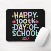 Gefärbte Krawatte zum 100. Schullehrertag Mousepad (Mit Mouse)