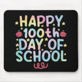 Gefärbte Krawatte zum 100. Schullehrertag Mousepad (Vorne)