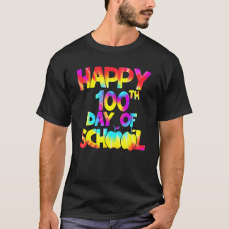 Gefärbte Krawatte zum 100. Schullehrertag T-Shirt