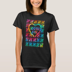 Gefärbte Krawatte zum 100. Schullehrertag T-Shirt