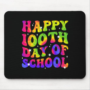 Gefärbte Krawatte zum 100. Schultag Kinder Kinder Mousepad