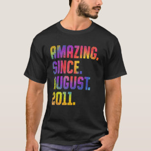 gefärbte Krawatte zum 12. Geburtstag Phantastisch T-Shirt