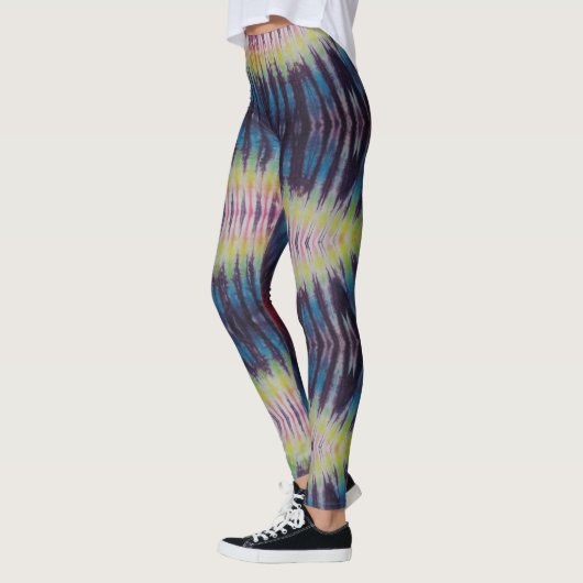Gefärbte Krawatten Leggings (Links)