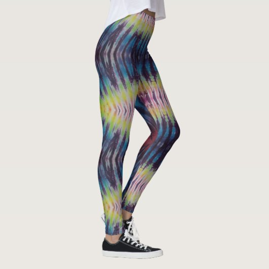 Gefärbte Krawatten Leggings (Rechts)