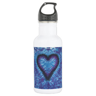 Gefärbte Krawatten von Herzklopfen Trinkflasche