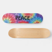 Gefärbte KrawatteSkateboard Skateboard (Horizontal)