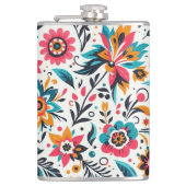 Gefärbte Schürze Flachmann (Vorderseite)