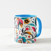 Gefärbte Schürze Tasse (VorderseiteRechts)