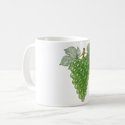 Gefärbter Glasbaum Kaffeetasse (Vorderseite Links)