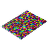 gefärbtes Papier, Notizblock (Linke Seite)