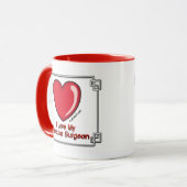 Gefäßchirurg Tasse (Vorderseite Links)