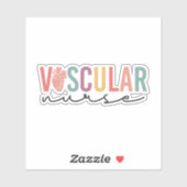 Gefäßkrankheit Aufkleber (Blatt)