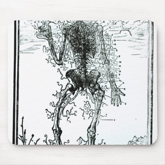 Gefäßsystem des Körpers Mousepad (Vorne)