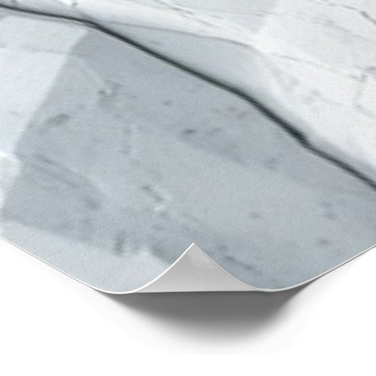 Gefasste Rumpffläche: Abstrakte Geometrie Poster (Ecke)