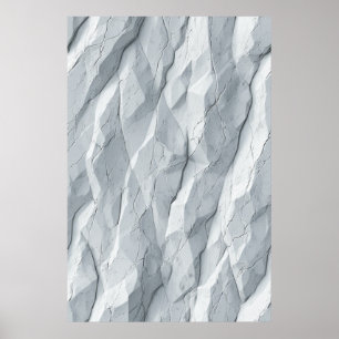 Gefasste Rumpffläche: Abstrakte Geometrie Poster