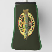 Gefasste Worte für einen Fischer Golf Headcover (Rotieren 90)