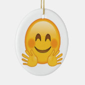 Gefecht - Emoji Keramikornament (Rechts)