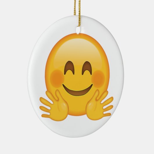 Gefecht - Emoji Keramikornament (Rechts)