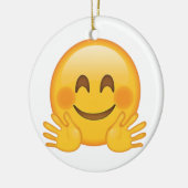 Gefecht - Emoji Keramikornament (Links)