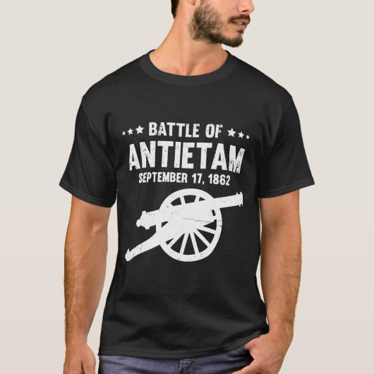 Gefecht von Sharpsbur im Zivilen Krieg gegen Antie T-Shirt (Vorderseite)