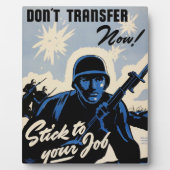 Gefechtsfeldangriff amerikanischer Krieger Fotoplatte (Vorderseite)