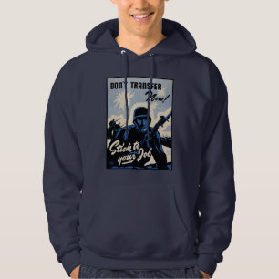 Gefechtsfeldangriff amerikanischer Krieger Hoodie