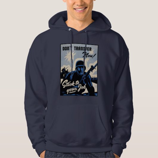 Gefechtsfeldangriff amerikanischer Krieger Hoodie (Vorderseite)