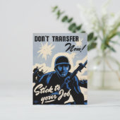 Gefechtsfeldangriff amerikanischer Krieger Postkarte (Stehend Vorderseite)